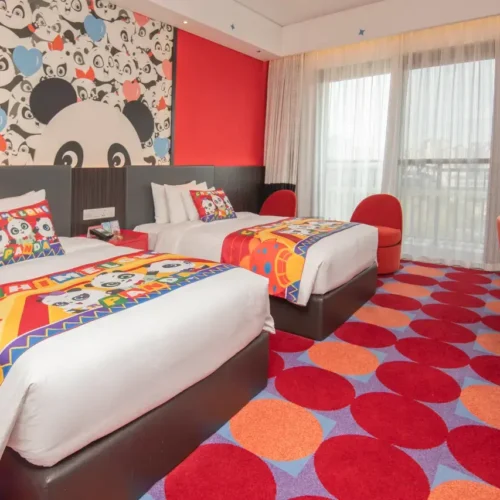 Kuku Panda Theme Room-Two Beds