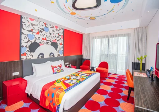 Kuku Panda Theme Room-King Bed